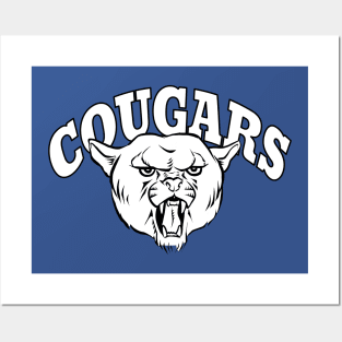 Cougars Mascot Posters and Art